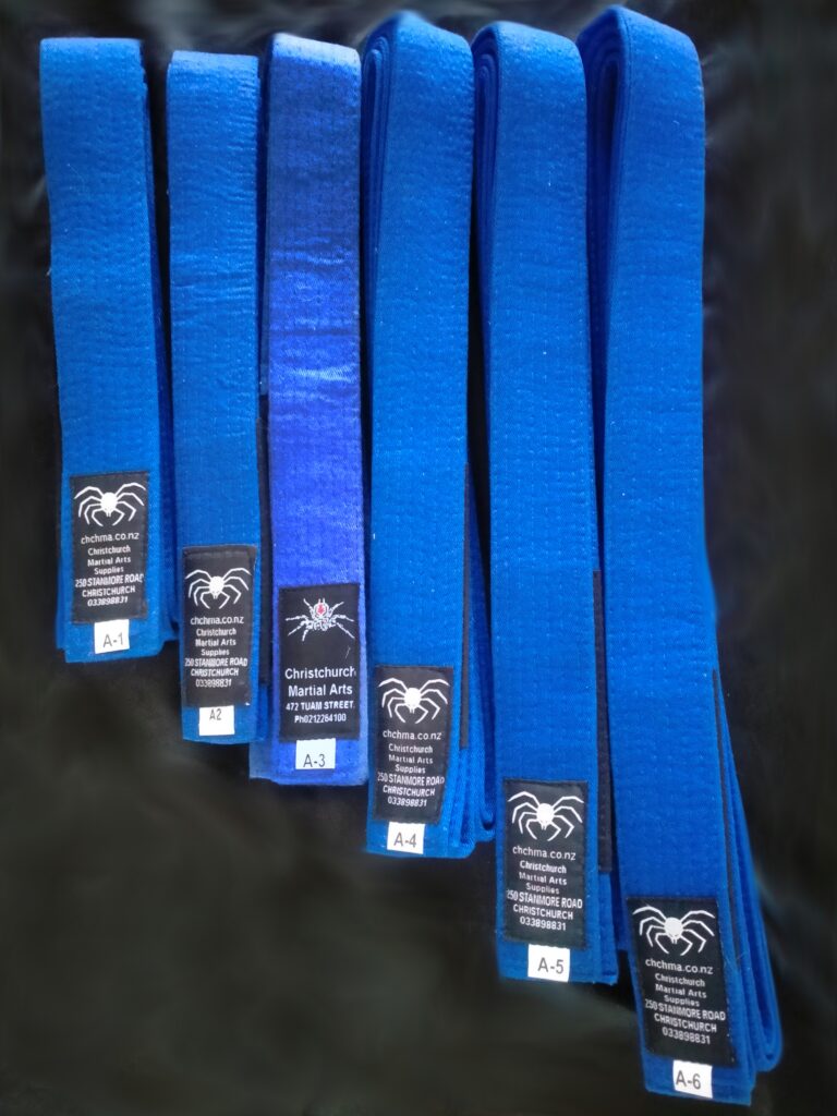 BJJ Belt Blue Christchurch Martial Arts