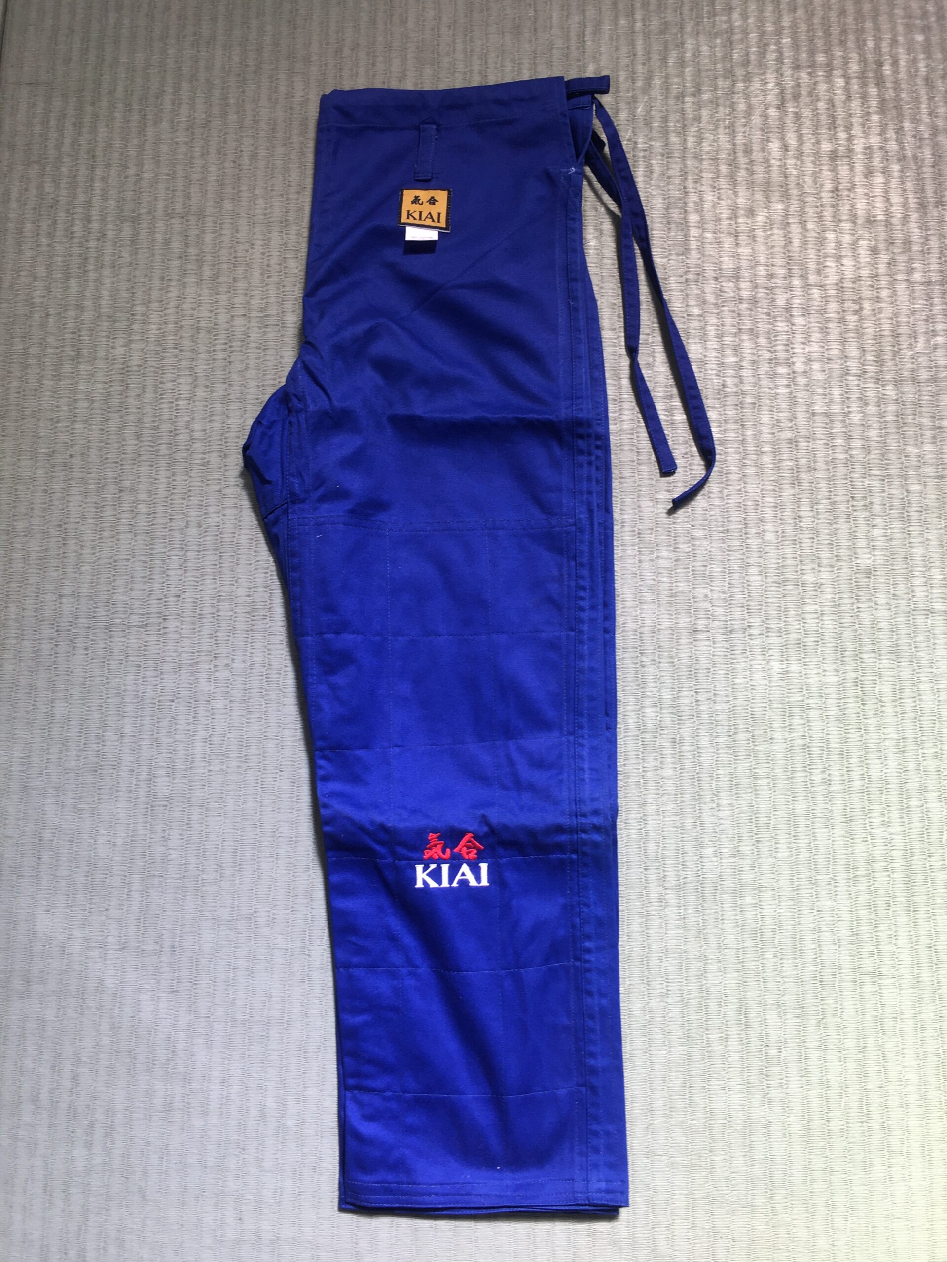 Kiai Judo/ Jiu Jitsu Pants Blue Christchurch Martial Arts